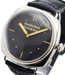 PAM 425 - Radiomir S.L.C 3 Days Novelty 47mm in Steel on Black Leather Strap with Black Dial