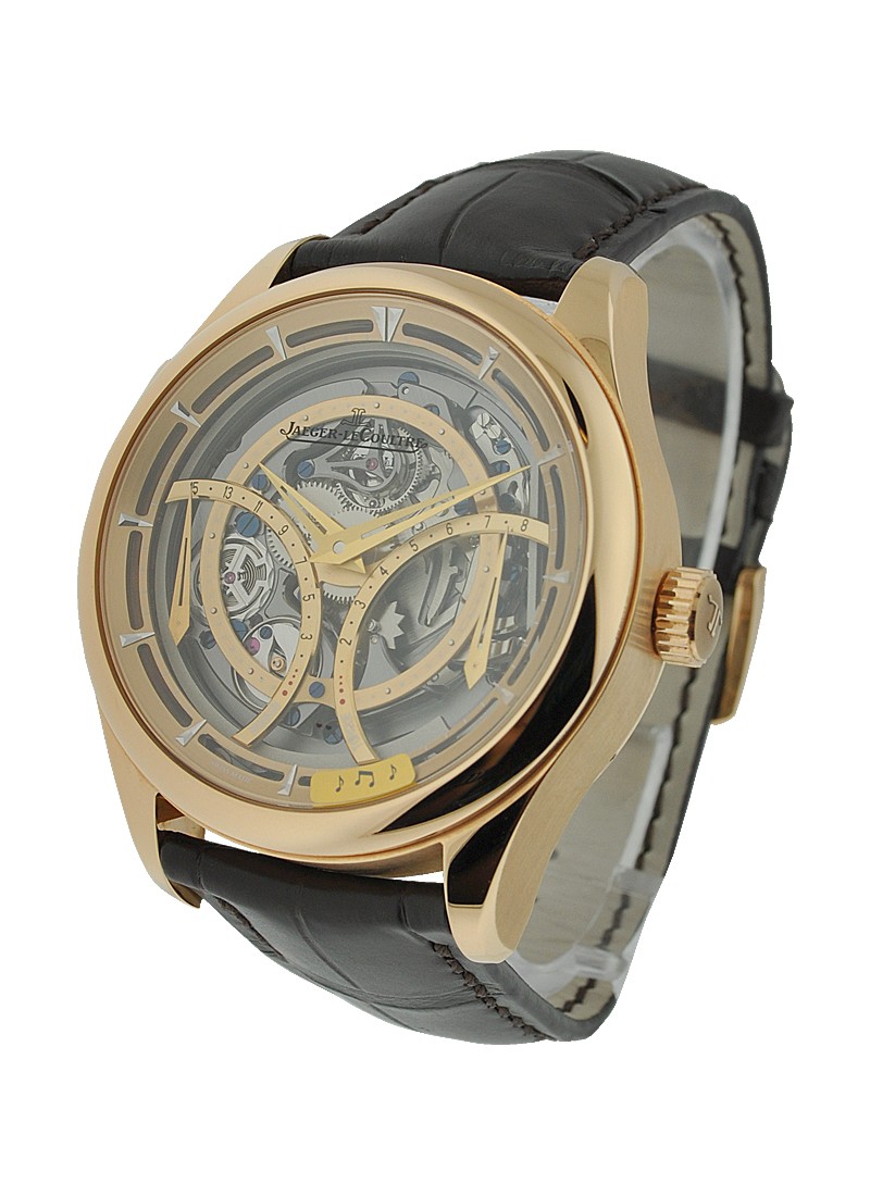 Jaeger - LeCoultre Master Grande Tradition A Repetition Minutes -Rose Gold