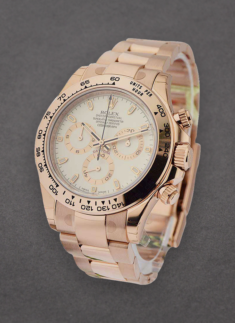 Rolex Unworn Daytona Cosmograph in Rose Gold