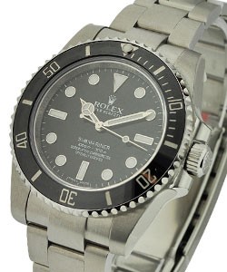 Submariner 40mm  No Date in Steel with Black Ceramic Bezel on Steel Oyster Bracelet with Black Index Dial - Discontinued