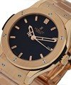 Classic Fusion Automatic 45mm in Rose Gold on Rose Gold Bracelet  with Black Dial