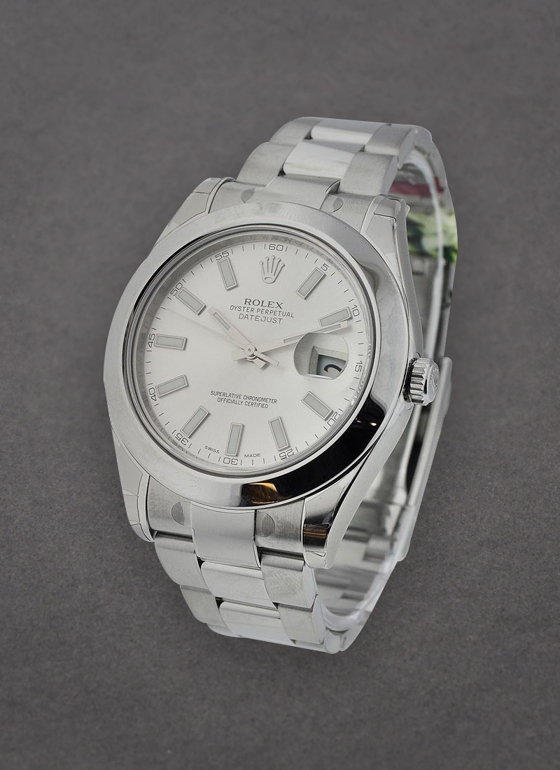 Rolex Unworn Datejust II 41mm in Steel with Smooth Bezel