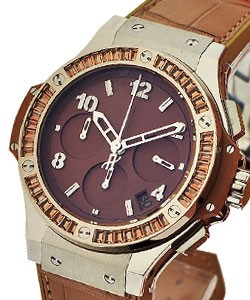 Big Bang 41mm - Tutti Frutti - Camel Carat Steel on Camel Leather & Rubber Strap with Camel Dial