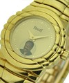 Tanagra Ladies with African Leader on Dial Yellow Gold on Bracelet 