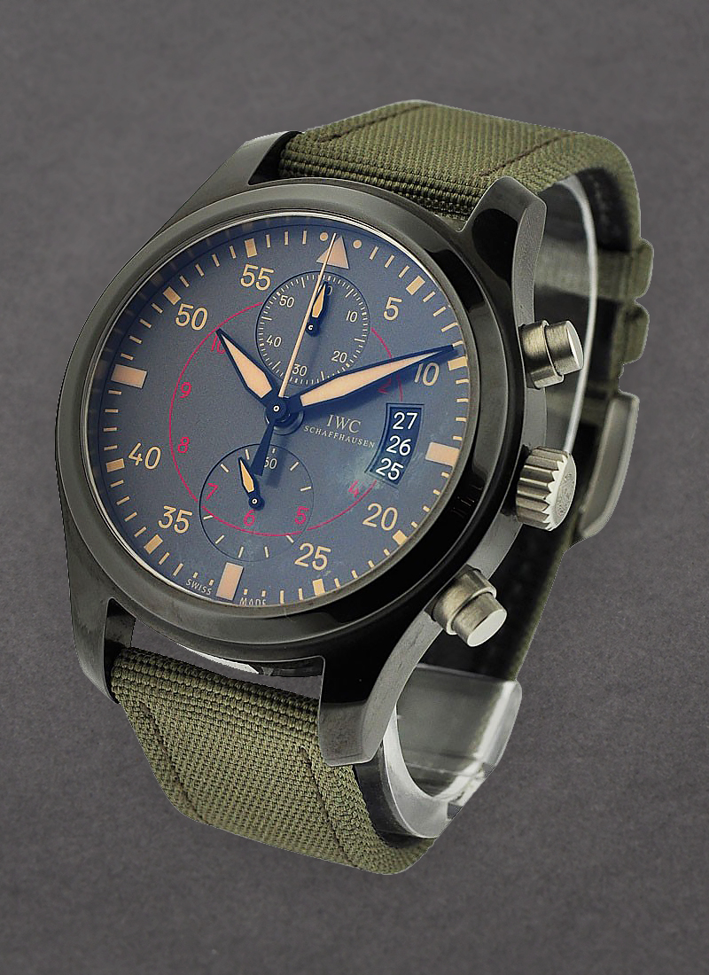 IWC Pilots Chronograph Top Gun Miramar in Black Ceramic