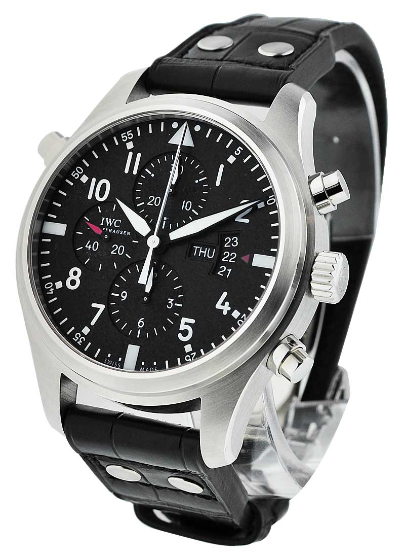 IWC Pilots Doupple Chronograph - Classic in Stainless Steel
