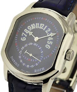 Premier Retrograde with Blue Dial Steel on Strap