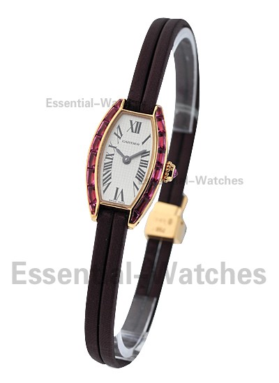 Cartier Lanieres Special Edition with Pink Sapphires