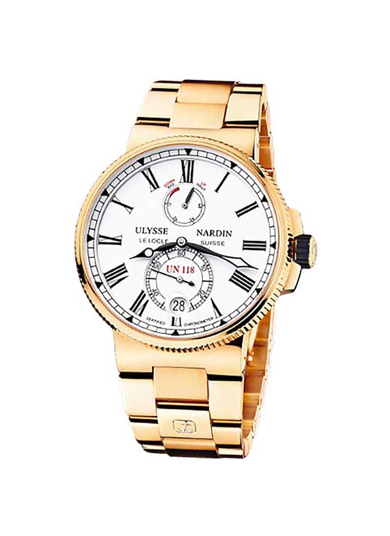 Ulysse Nardin Marine Chronometer 45mm in Rose Gold - Limited Edition 350pcs only