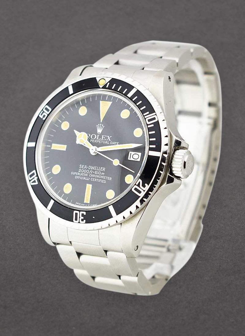 Pre-Owned Rolex Vintage Sea Dweller 40mm Autoamtic in Steel