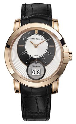 Harry Winston Midnight Big Date 42mm Automatic in Rose Gold