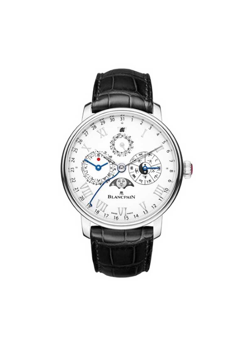 Blancpain Villeret Traditional Chinese Calendar with Platinum