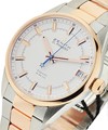 El Primero Espada Series in Steel with Rose Gold Bezel On Steel and Rose Gold Bracelet with White Index Dial
