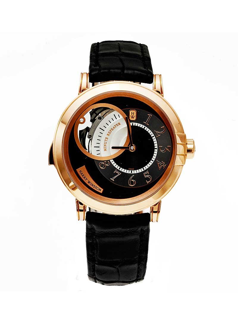 Harry Winston Midnight Minute Repeater in Rose Gold - Limited Edition 40pcs