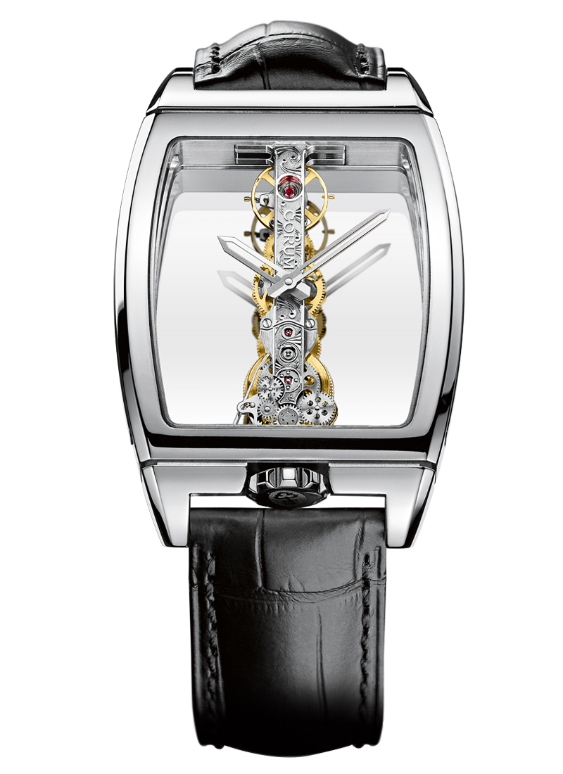 Corum Golden Bridge Mens Automatic in White Gold