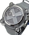 Moon Invader Steel Grey Automatic Heavy Metal Grey Steel with Special Strap - Limited to 1969 pcs