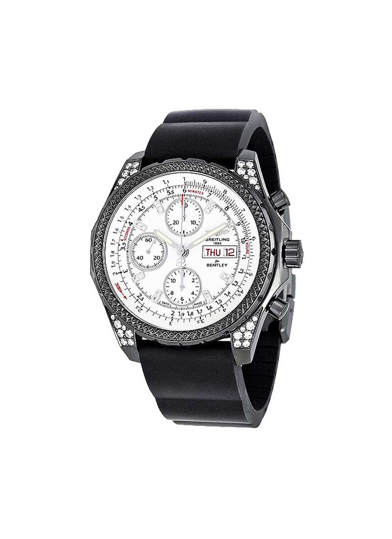 Breitling Bentley GT Midnight Diamond Watch in Black PVD Steel
