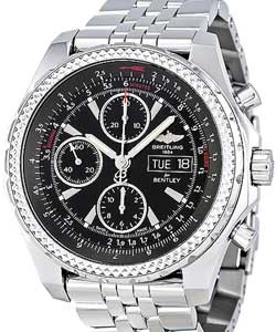 Bentley Collection GT Chronograph Men's Automatic-Steel On Steel bracelet with Black Dial