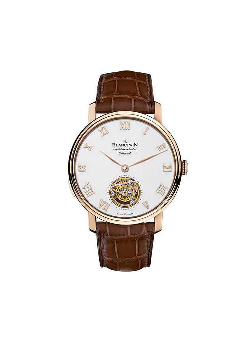 Blancpain Le Brassus Minute Repeater Carrousel 45mm Automatic in Rose Gold