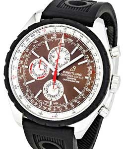 Chrono Matic 1461 Men's Automatic- Steel - Rubber Bezel On Black Rubber Strap with Bronze Dial
