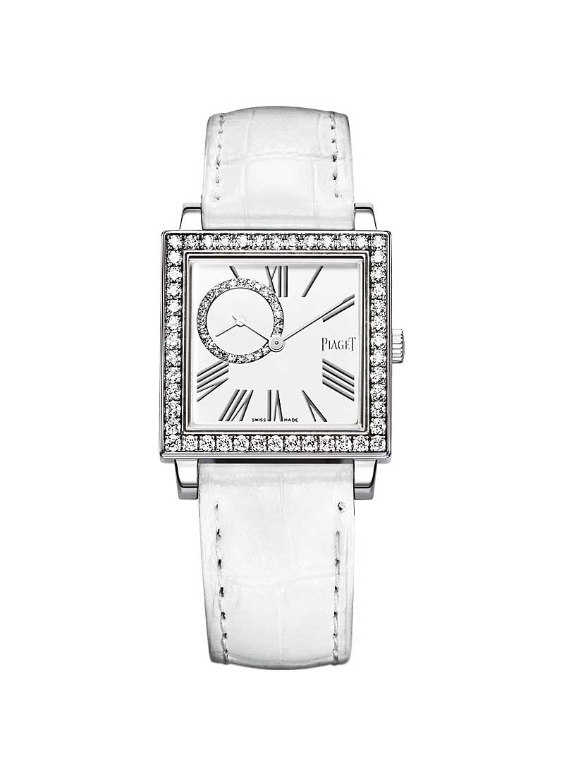 Piaget Altiplano Small Seconds in White Gold with Diamond Bezel