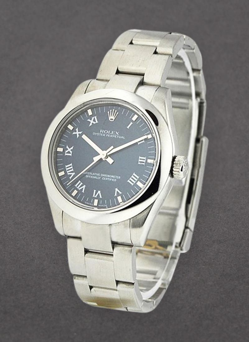 Pre-Owned Rolex Mid Size - Oyster Perpetual - Steel with Domed Bezel