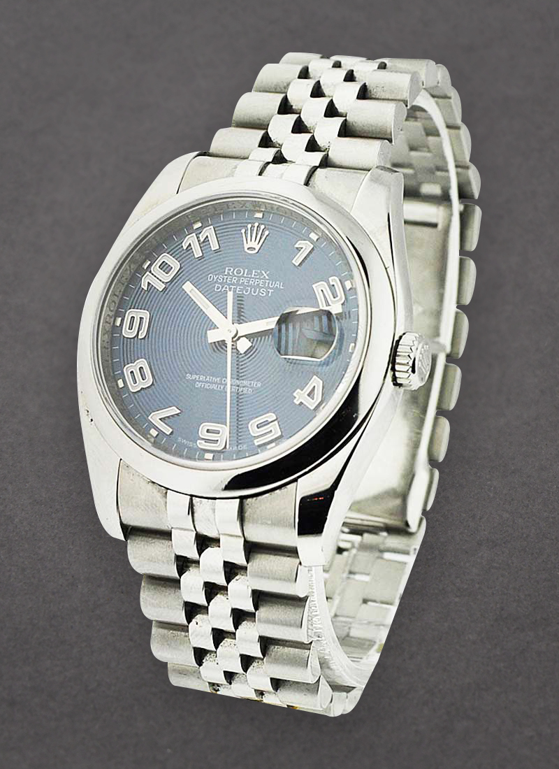 Pre-Owned Rolex Men''s Datejust 36mm in Steel Domed Bezel