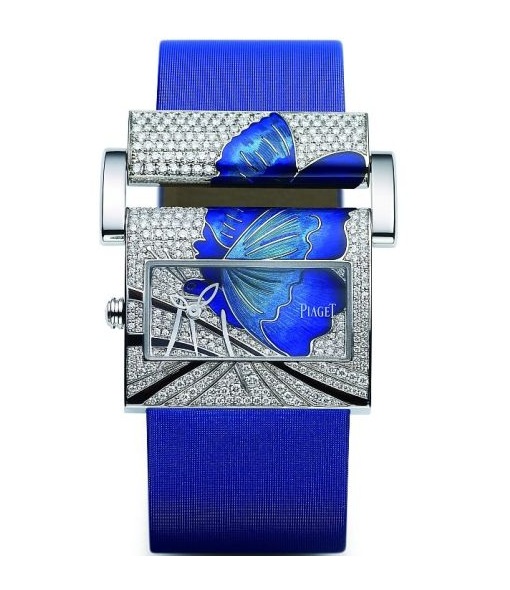 Piaget Miss Protocole Butterfly Motif  in White Gold with Diamonds