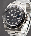 Submariner 40mm  with Ceramic Bezel on Steel Oyster Bracelet With Black Dial