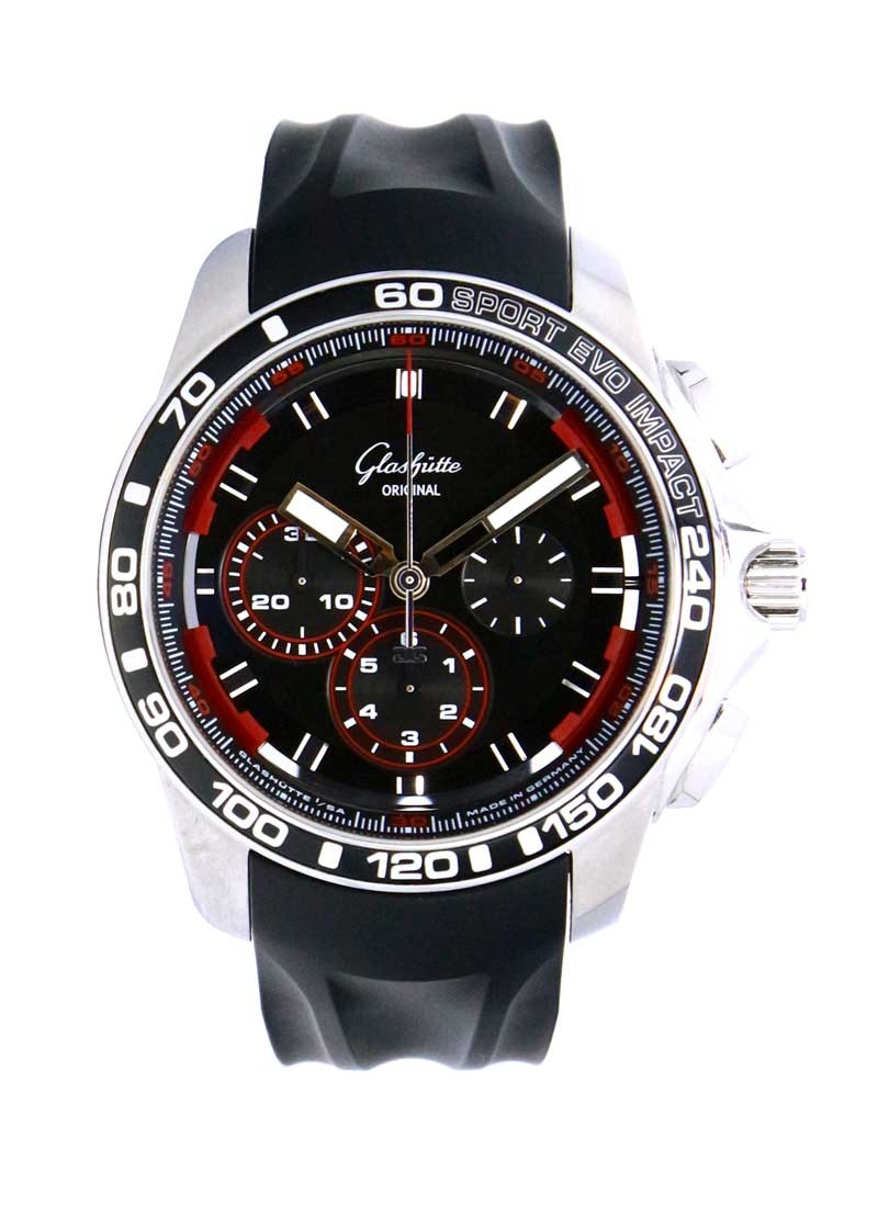 39-31-73-73-54 Glashutte Sport Evolution Chronograph | Essential Watches