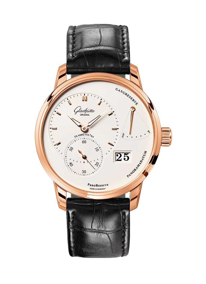 Glashutte PanoReserve 40mm in Rose Gold