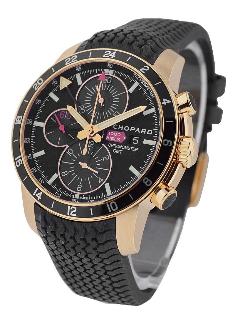Chopard Millie Miglia Chronograph GMT in Rose Gold