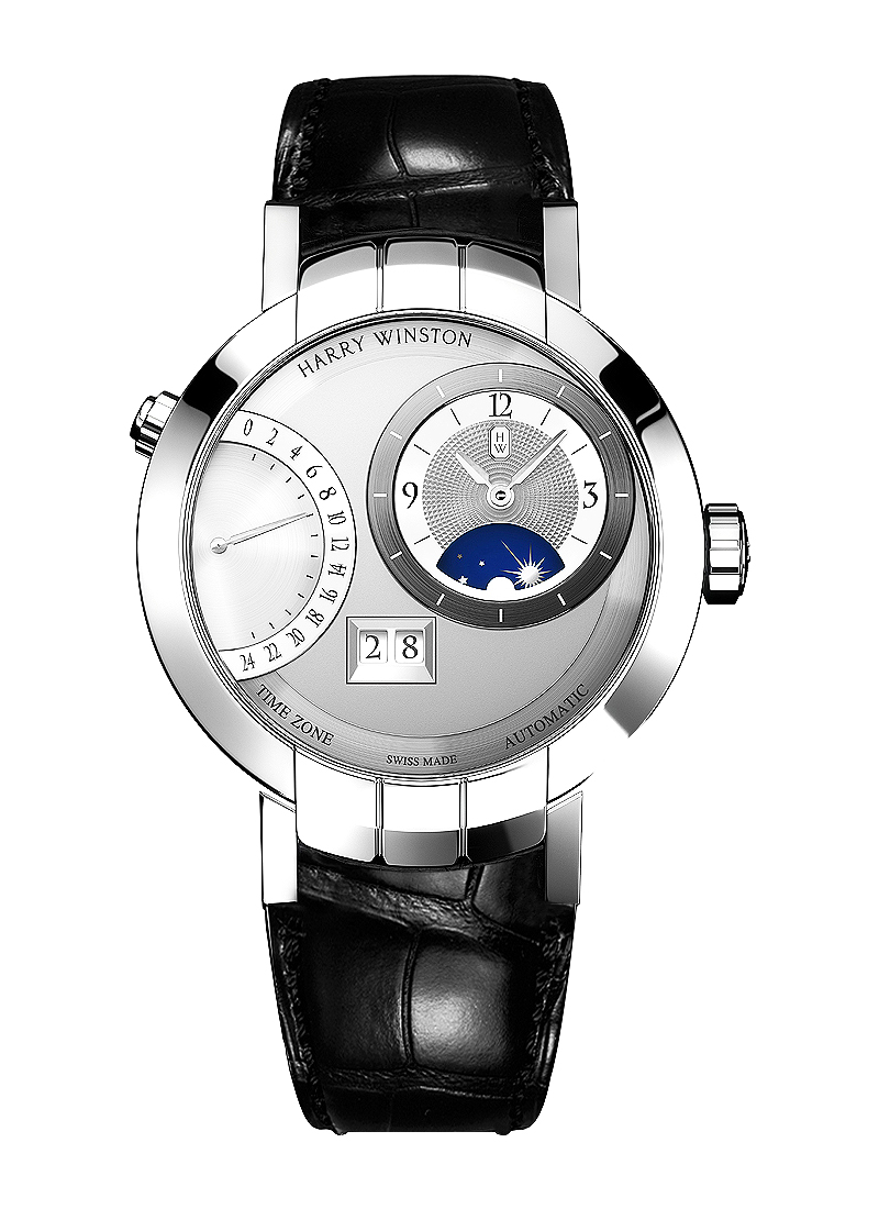 Harry Winston Premier Excenter Time Zone Automatic