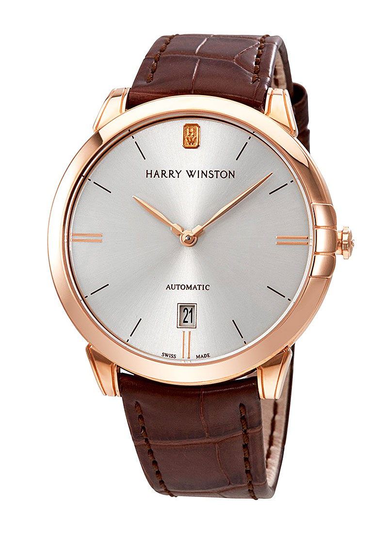 Harry Winston Midnight 39mm Automatic in Rose Gold