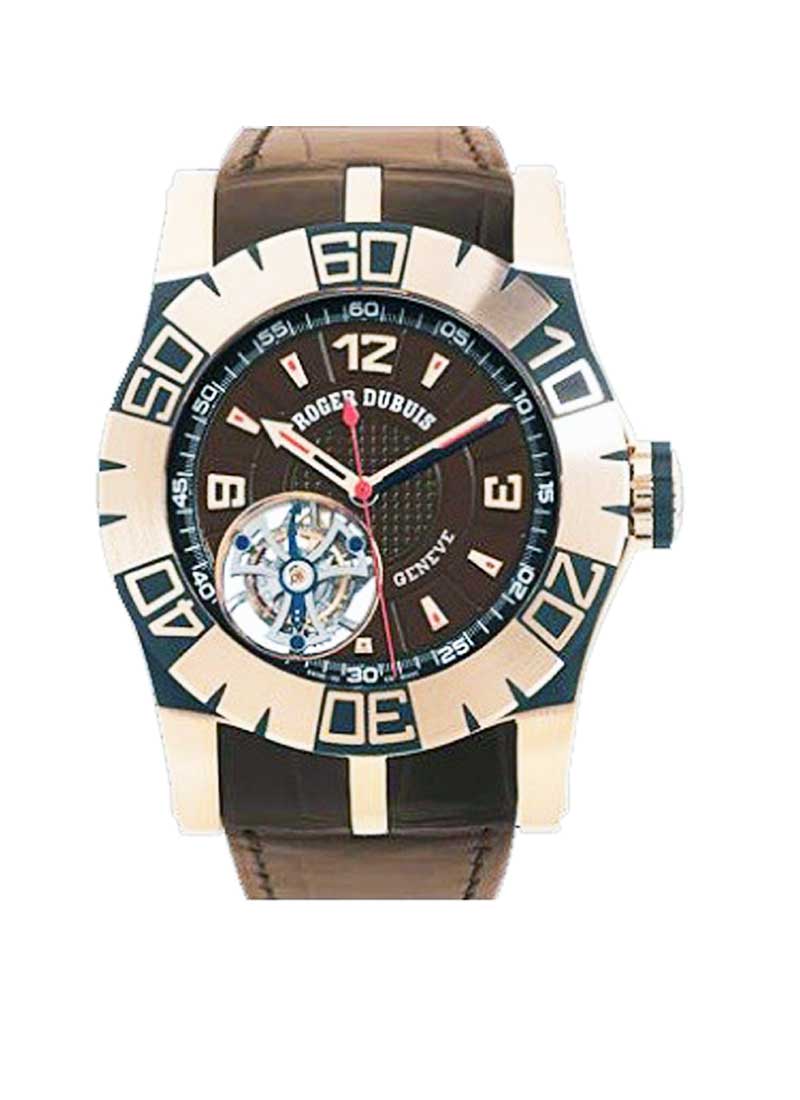 Roger Dubuis Easy Diver Flying Tourbillon 48mm in Rose Gold - Limited Edition 88 pcs.