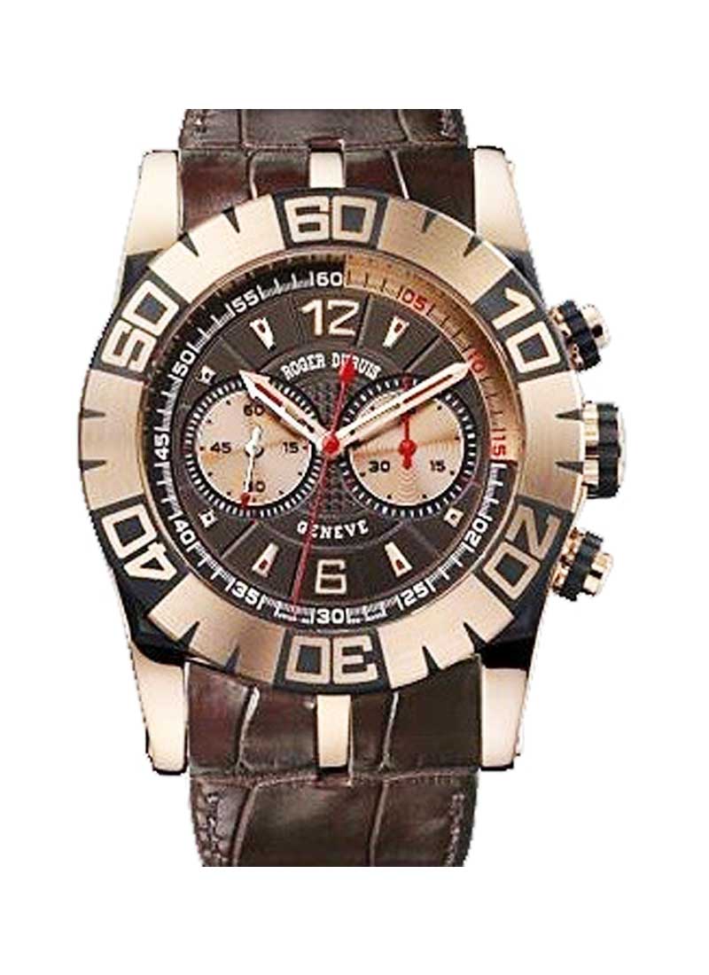Roger Dubuis Easy Diver Chronograph 46mm in Rose Gold - Limited Edition 88 pcs.