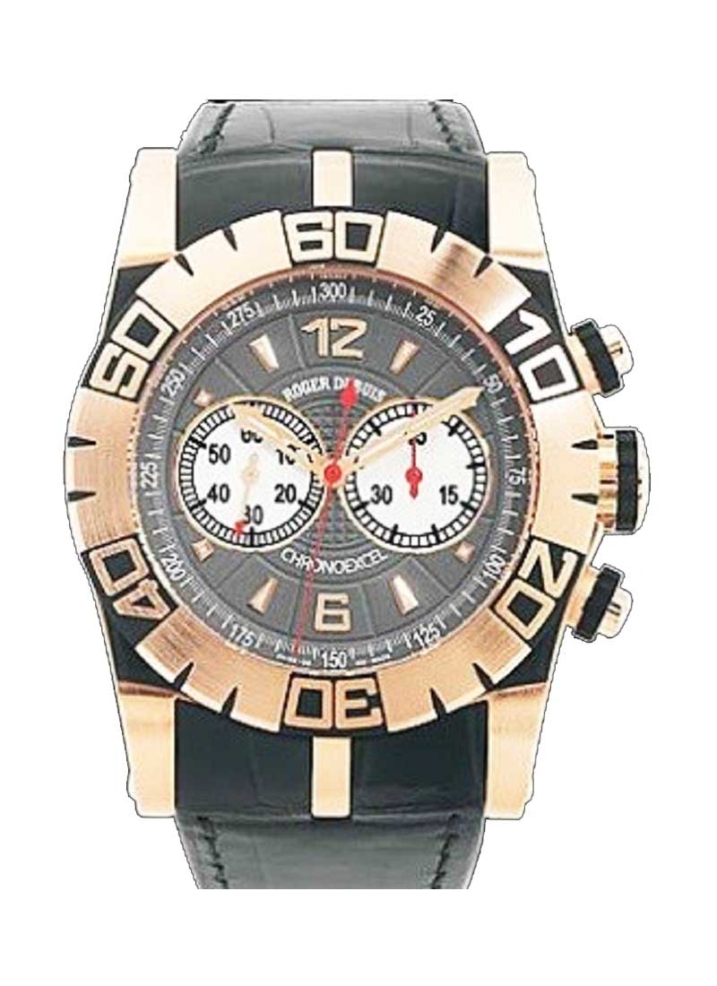 Roger Dubuis Easy Diver Chronograph 46mm in Rose Gold - Limited Edition 28 pcs.