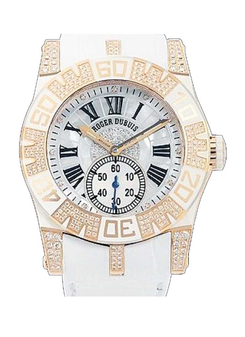 Roger Dubuis Easy Diver 40mm in Rose Gold with Diamond Bezel -  Limited Edition 28 pcs.