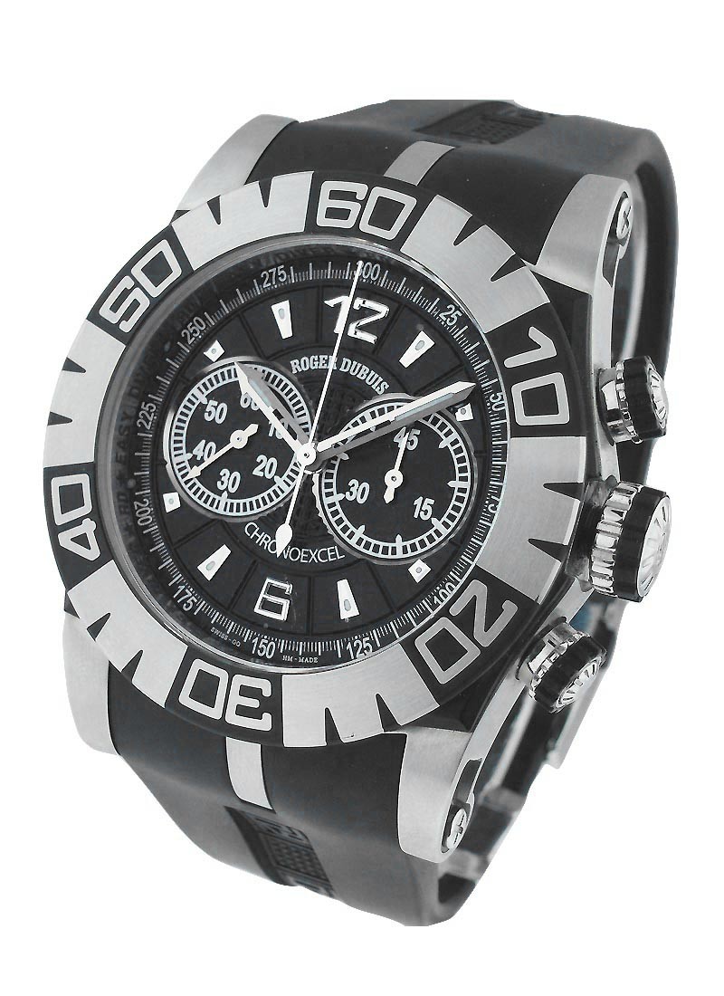 Roger Dubuis Easy Diver Chronograph 46mm in Steel Limited Edition 888 pcs.