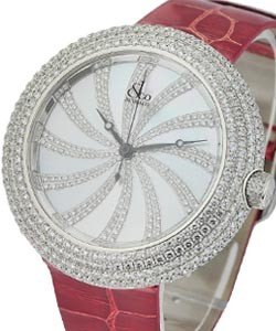  Brilliant Mens 44mm with Full Pave Diamond Case Mother of Pearl with Diamond Dial - Limited to 999pcs