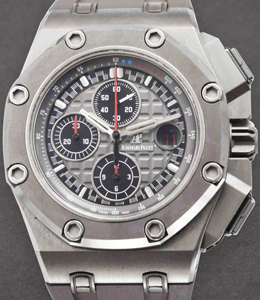 Royal Oak Offshore Michael Schumacher in Titanium with Ceramic  Bezel on Grey Rubber Strap with Grey Dial - Limited Edition to 1000 pcs.