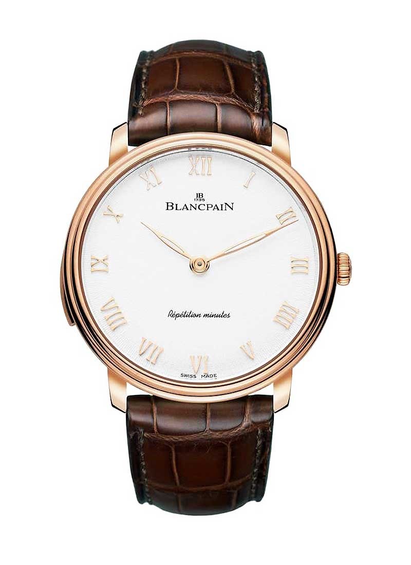 Blancpain Villeret Minute Repeater Cathedral Gong - Rose Gold