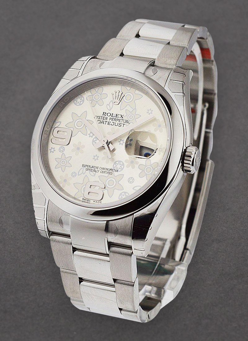 Rolex Unworn Datejust 36mm in Steel with Domed Bezel