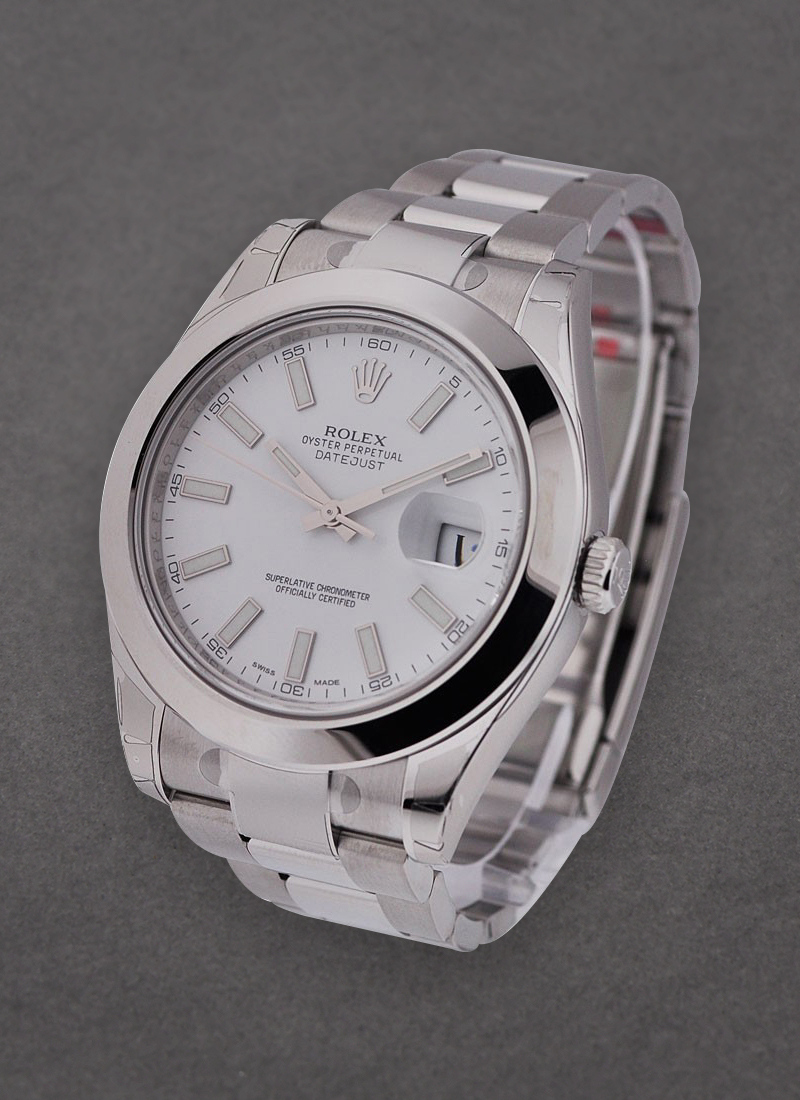 Rolex Unworn Datejust II in Steel with Smooth Bezel