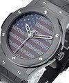 Classic Fusion 45mm Liberty Bang Limited Edition 100pcs Black Ceramic on Black Strap with Black Sapphire Dial