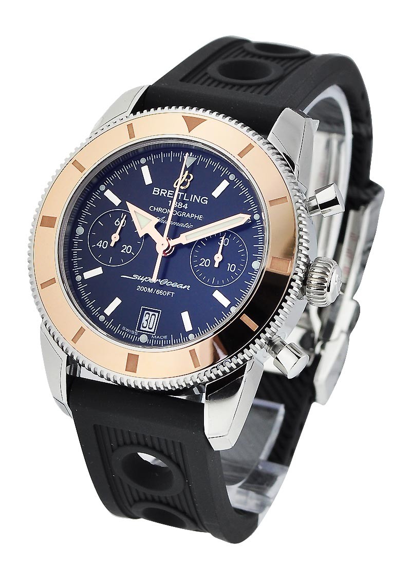 Breitling Superocean Chronographe Heritage 2-Tone in Steel with Rose Gold Bezel