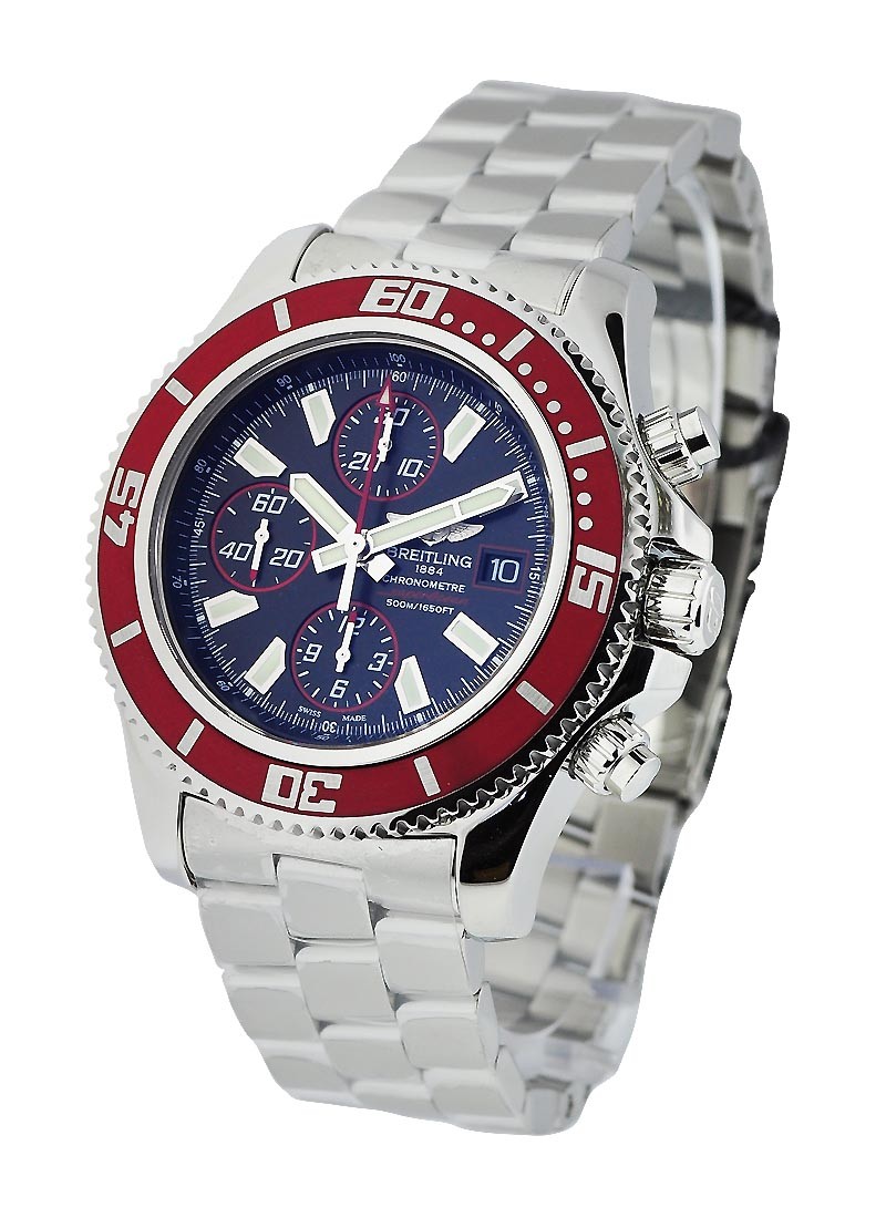 Breitling Superocean Chronograph II with Red Bezel