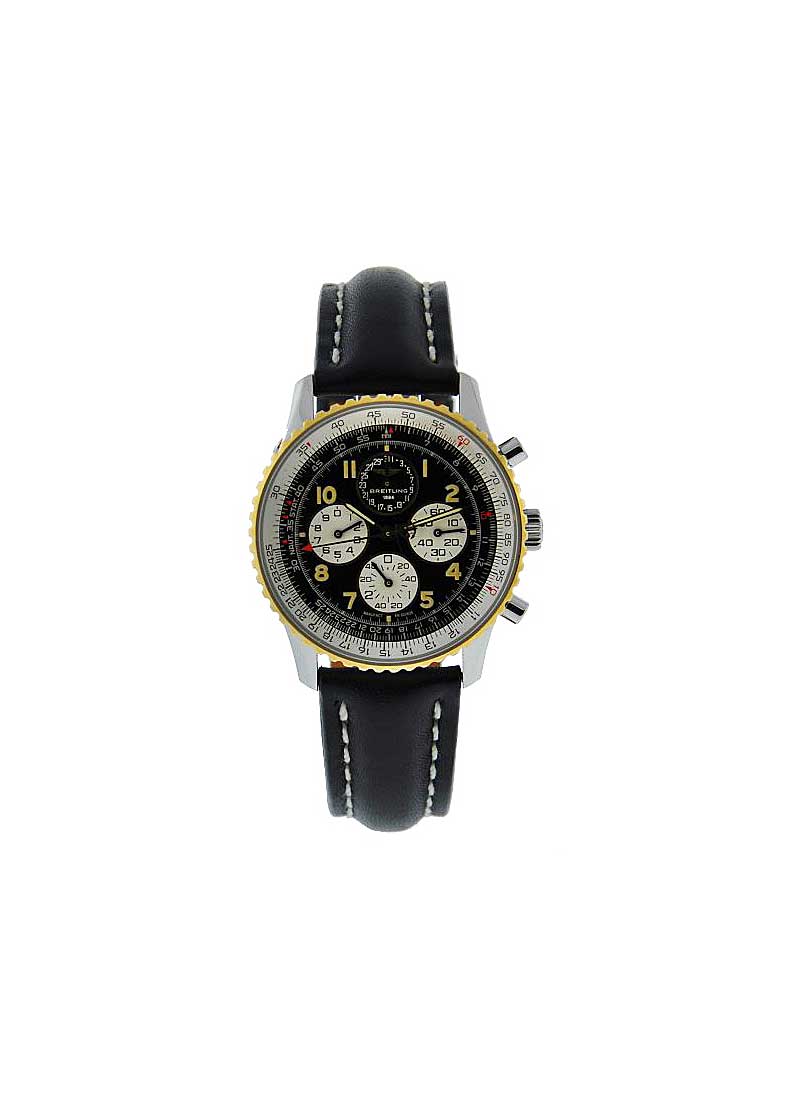 Breitling Navitimer Astromat Men's Automatic in Steel with Yellow Gold Bezel