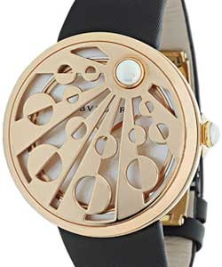 Mediterranean Eden with Pearl Rose Gold on Satin with Mother of Pearl Dial