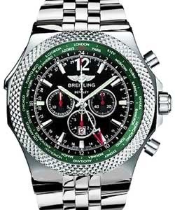 Bentley Motors Limited Edition Men's Automatic in Steel On Steel bracelet with Black Dial